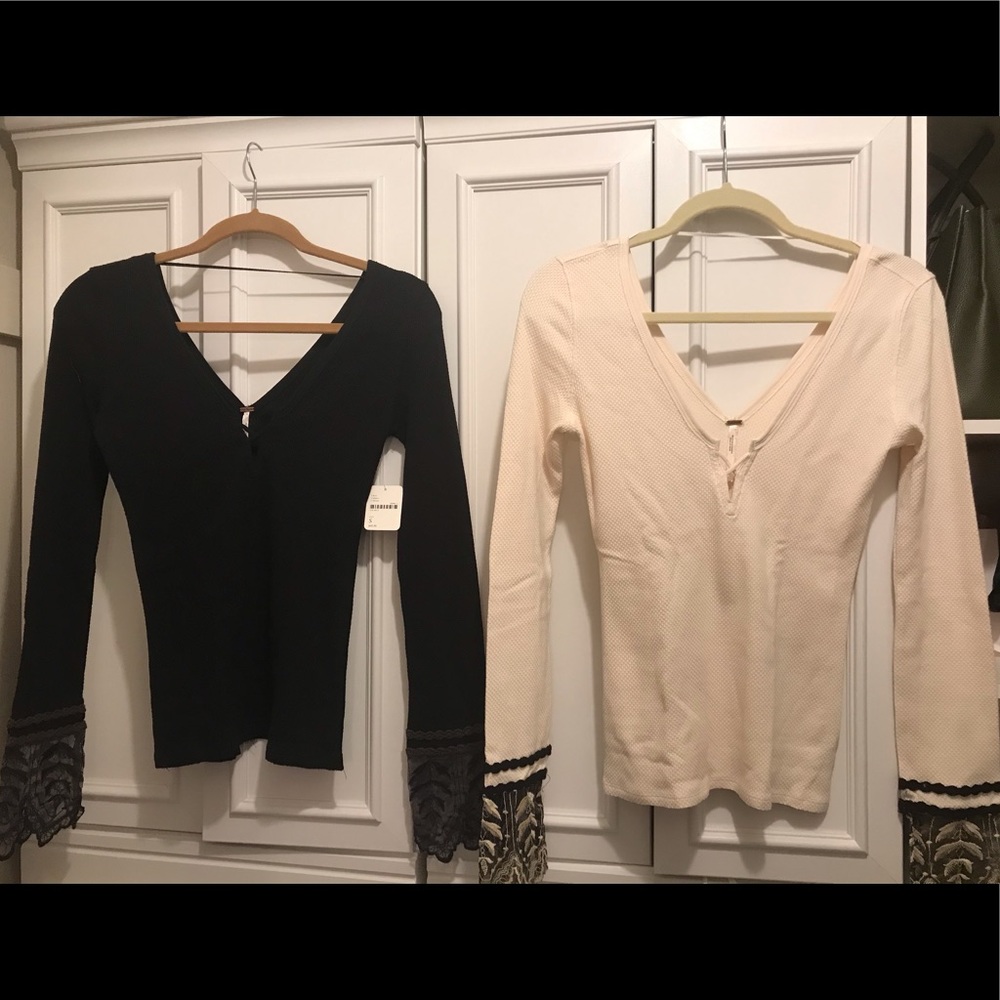 Free people knit tops